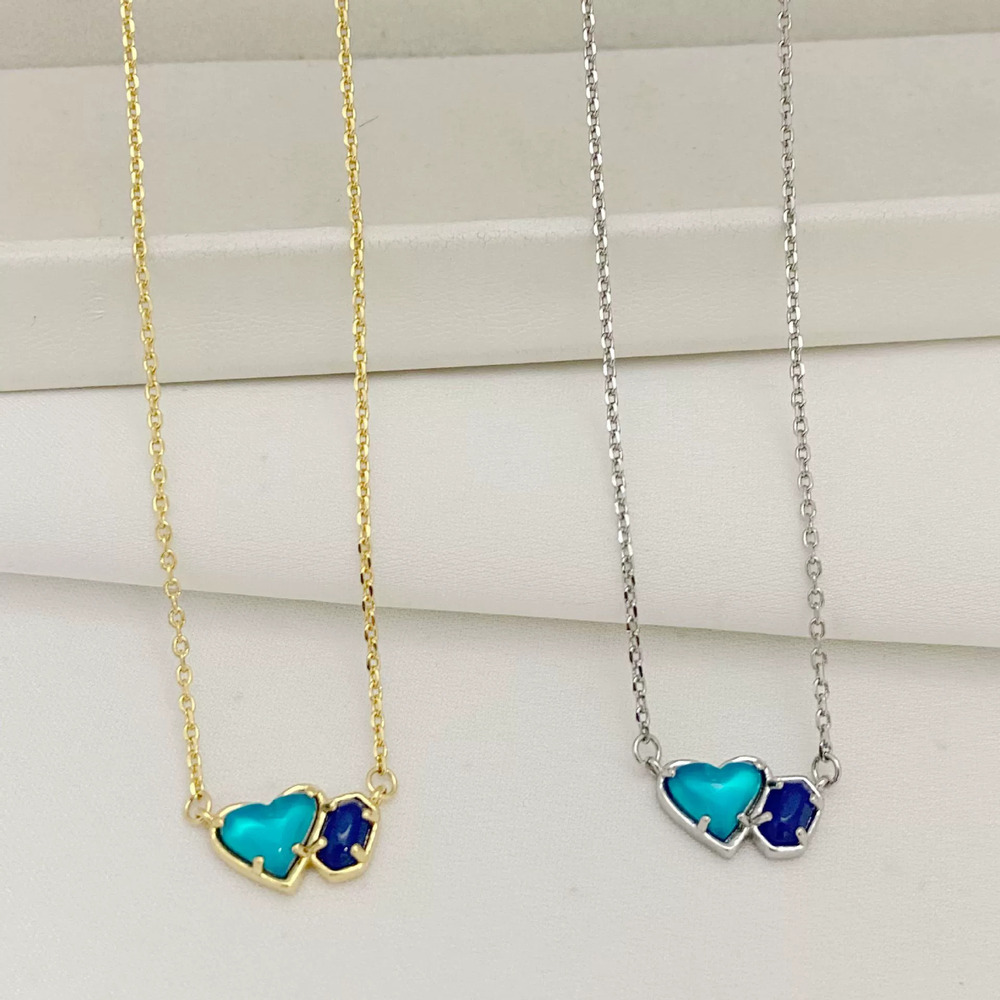 Kendra Scott Zircon Heart Necklace